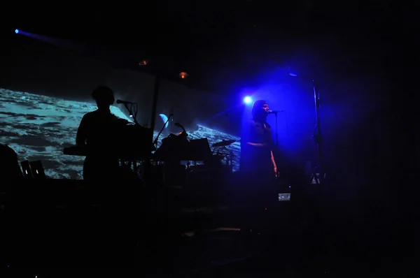 Laibach band performs live — Stock Photo, Image