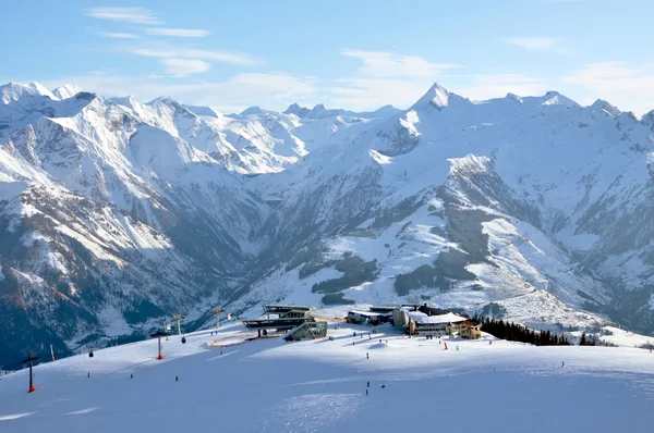 Avusturalya Alplerinde kayak yapmak