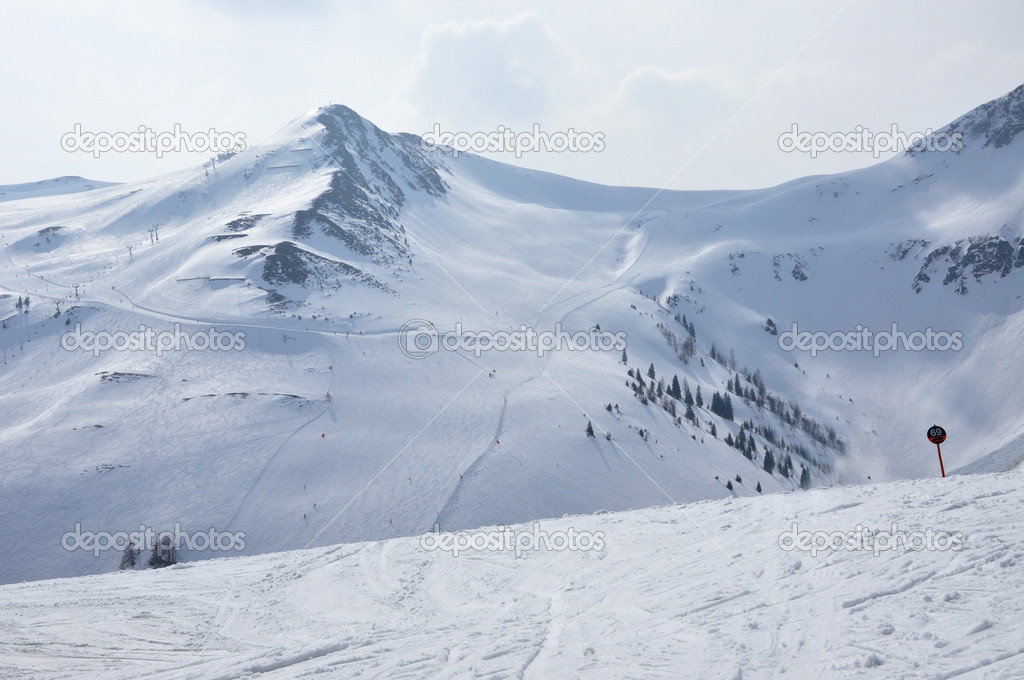 Ski slopes in Tirol