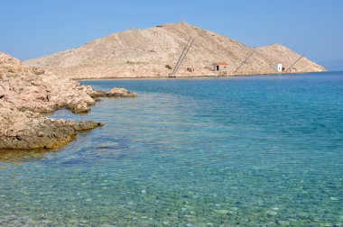 güzel temiz deniz suyu lukovo defne, Hırvatistan