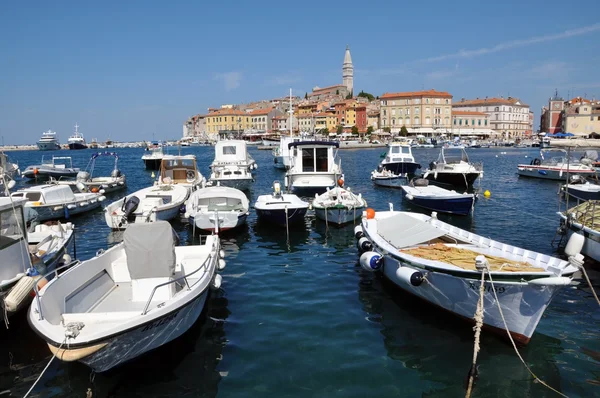 Puerto de Rovinj, Croacia — Foto de Stock