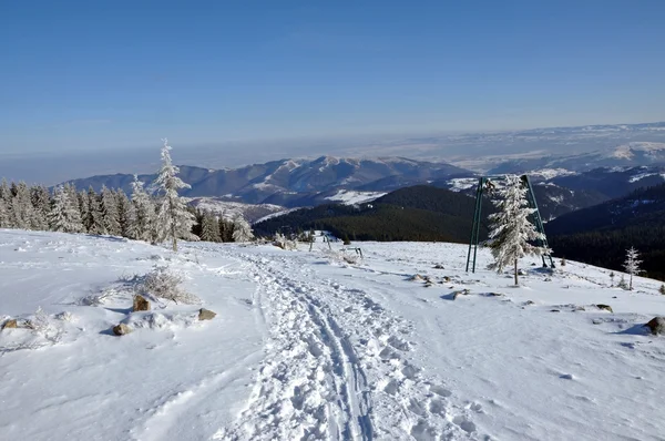 Winter in den Bergen — Stockfoto