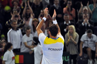 davis Kupası maç final Romanya Danimarka atıyor.