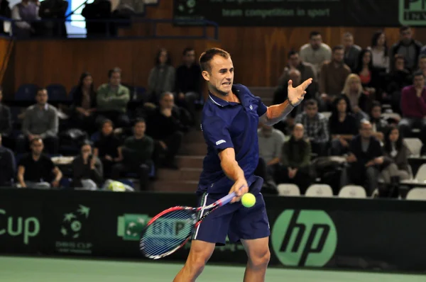 Davis cup, Rumänien gewinnt gegen Dänemark — Stockfoto