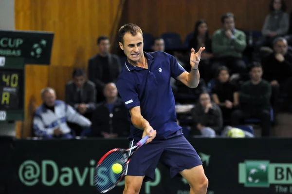 Davis Cup, Románia wins-Dánia ellen — Stock Fotó