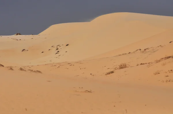 Dunas de areia branca perto de Mui Ne, Vietnã — Fotografia de Stock