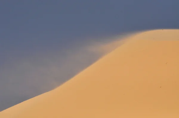 백색 모래 모래 언덕 근처 무이네, 베트남 — 스톡 사진