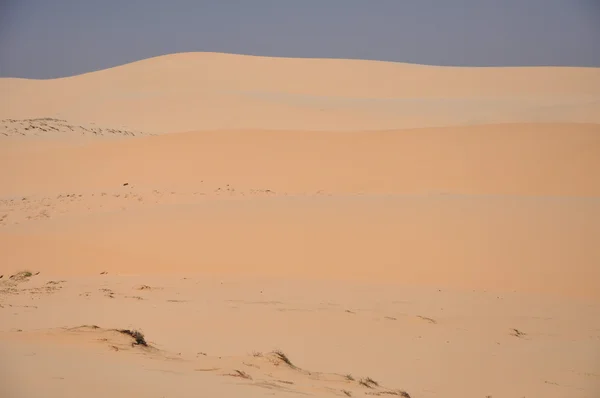 Dunas de areia branca perto de Mui Ne, Vietnã — Fotografia de Stock