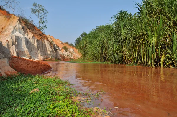Peri akışı yakınındaki MUI ne, vietnam — Stok fotoğraf