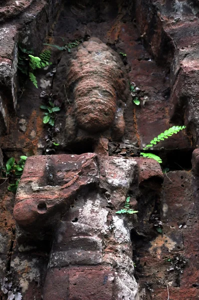 Relief of Hindu Temples at My Son in Vietnam — Stok Foto