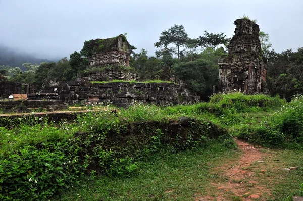 Templul pierdut al fiului meu, Vietnam — Fotografie, imagine de stoc