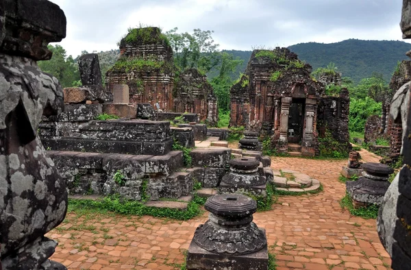 Ruinele templului Fiului Meu, Vietnam — Fotografie, imagine de stoc