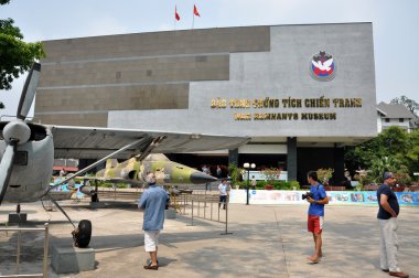 Amerikan Vietnam Savaşı kalıntıları Müzesi, ho chi minh city, vietnam