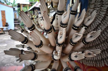 shiva eller, mermer Dağları, vietnam birçok heykeli
