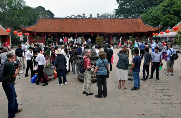 ハノイ、ベトナムの文献の寺院 — ストック写真