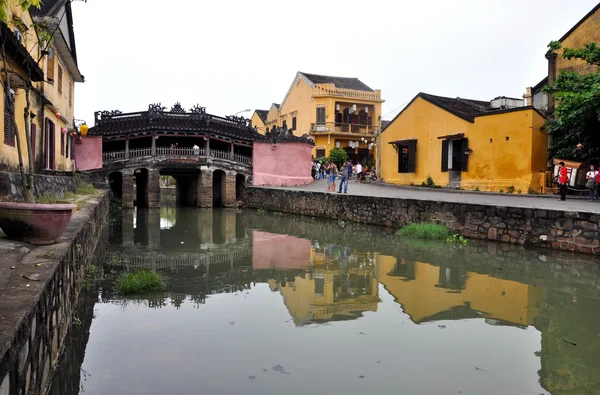 호이 한, 베트남에 일본 다리 — 스톡 사진