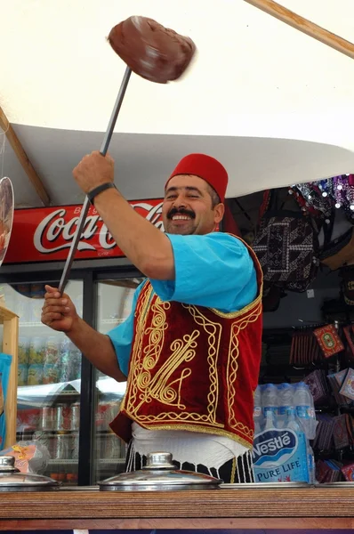 Eisverkäufer in Istanbul, Türkei — Stockfoto