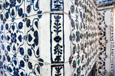 Antika seramik çini soba