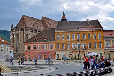 The council square in Brasov, Romania