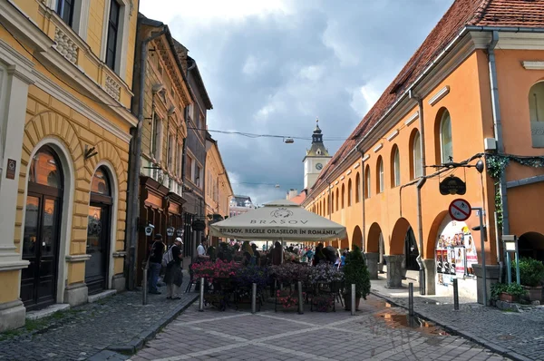 A Tanács tér, Brassó, Románia — Stock Fotó