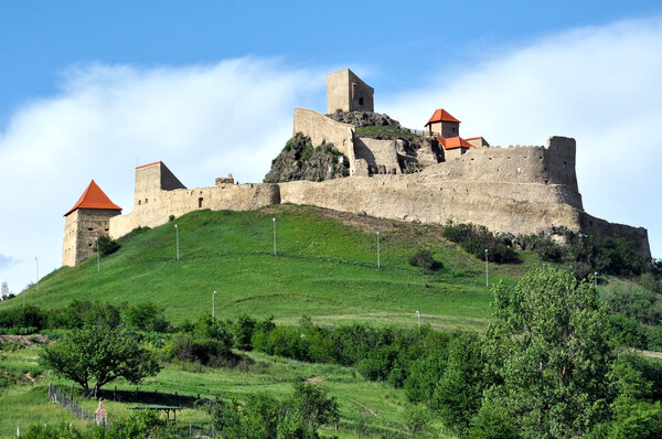 Rupea fortress, a fortification in Transylvania, Romania