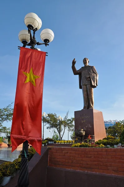 Statua z Wietnamu szanowany przywódca Ho Chi Minh — Zdjęcie stockowe