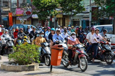 saigon, vietnam haotic trafikte
