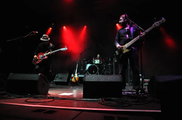 Rotfront band from Berlin performs a live concert — Stock Photo, Image