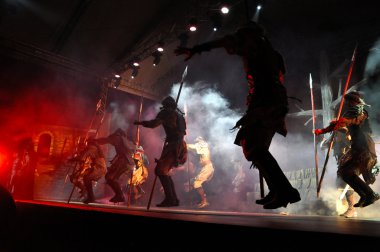 Macar rock opera, kostüm oyun stephen king live sahnede