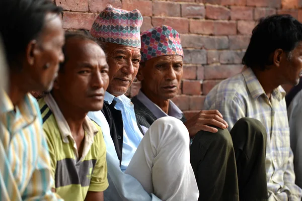 Nepali pessoas — Fotografia de Stock