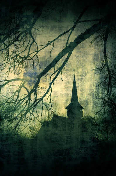 Transilvanya, Romanya Drakula Kalesi Vintage görüntüsü