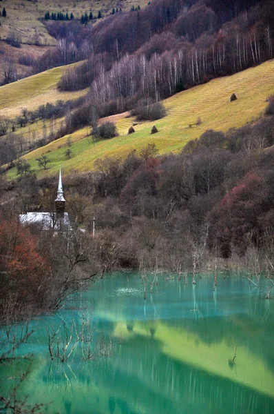 Eau de lac contaminée — Photo