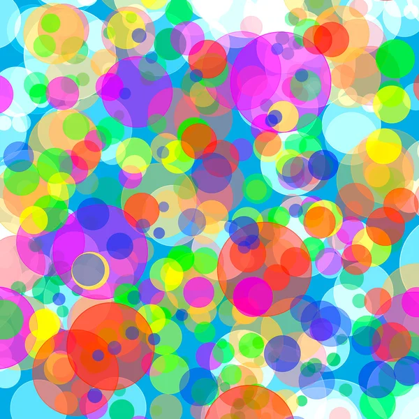 Abstract background with colored bokeh circles — Stock Photo, Image