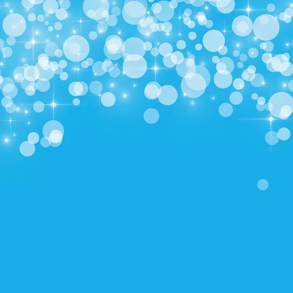 Abstract blue background with bokeh circles — Stock Photo, Image