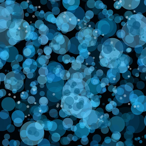 Αφηρημένο σκοτεινό φόντο με μπλε κύκλοι — Φωτογραφία Αρχείου
