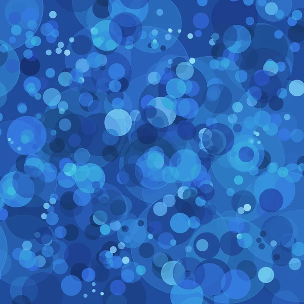 Fondo azul abstracto con círculos bokeh — Foto de Stock