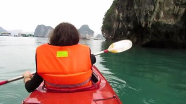 Halong bay, vietnam kanosu