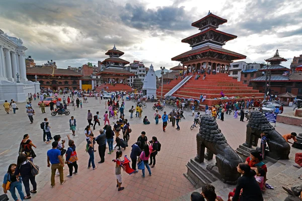 The Durbar square in Kathmandu, Nepal — Stock Photo, Image