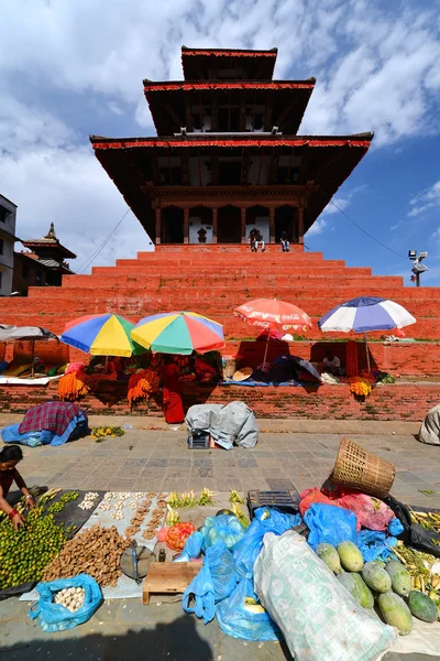 De durbar square, Nepal in kathmandu, nepal — Stockfoto