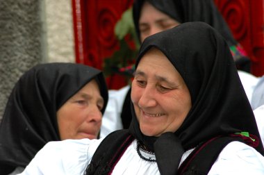 geleneksel giysiler içinde geleneksel Macar düğün