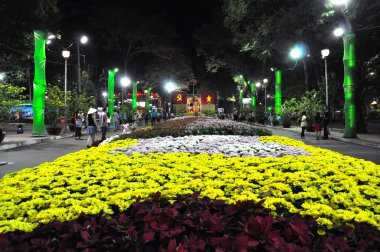 Tet ay yeni yıl kutlama için ho chi minh