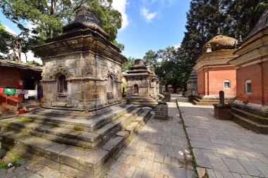 pashupatinath, nepal, kutsal hindu tapınakları satır