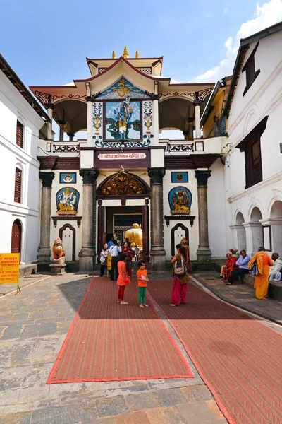 Templo Hindu de Pashupatinath. Nepal — Fotografia de Stock