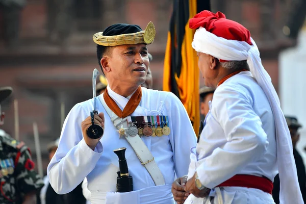 Nepali musicians — Stock Photo, Image