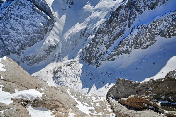 Avalanche valley — Stock Photo, Image