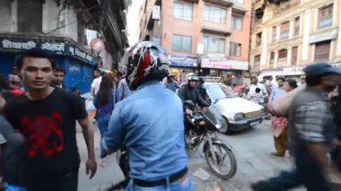 kaotik taffic, Katmandu, nepal