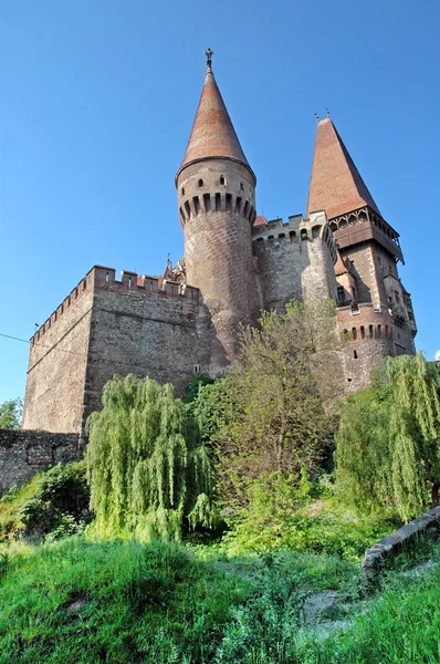 Zamek corvin w Transylwanii — Zdjęcie stockowe