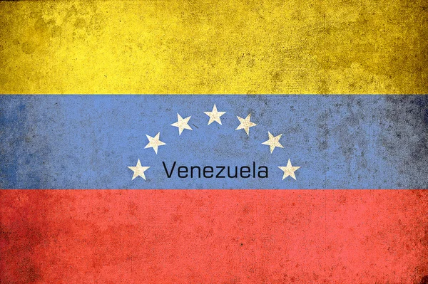 Flagge von venezuela — Stockfoto