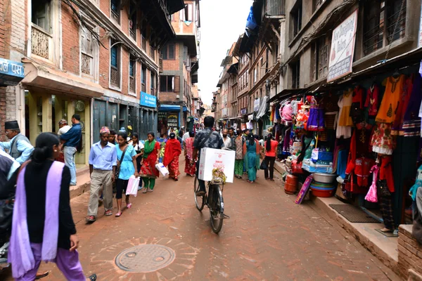 The streets of Kathmandu, Nepal — Stock Photo, Image