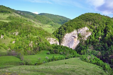 dağlarda Düden kireçtaşı